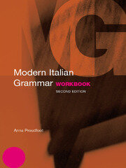 Modern Italian Grammar Workbook book cover