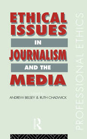Ethical Issues in Journalism and the Media book cover