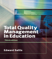 Total Quality Management in Education book cover