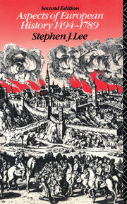 Aspects of European History 1494-1789 book cover