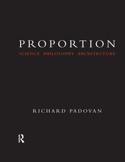 Proportion: Science, Philosophy, Architecture book cover