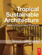 Tropical Sustainable Architecture book cover