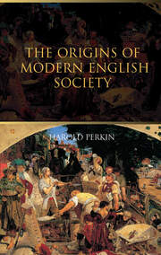 The Origins of Modern English Society book cover