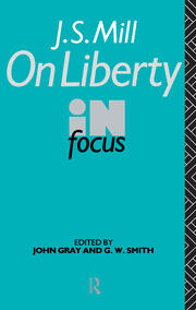 J.S. Mill's On Liberty in Focus book cover