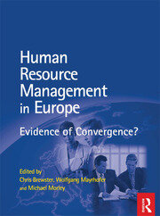 HRM in Europe book cover