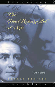 The Great Reform Act of 1832 book cover