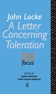 John Locke's Letter on Toleration in Focus book cover