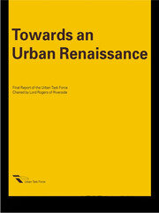 Towards an Urban Renaissance book cover