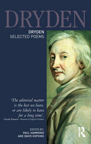 Dryden:Selected Poems book cover