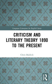 Criticism and Literary Theory 1890 to the Present book cover