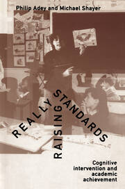 Really Raising Standards: Cognitive intervention and academic achievement book cover