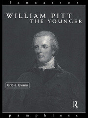 William Pitt the Younger book cover