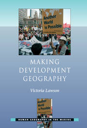Making Development Geography book cover