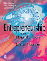 Entrepreneurship in the Hospitality, Tourism and Leisure Industries book cover