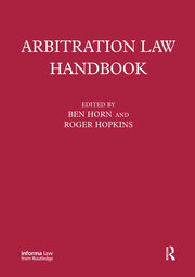 Arbitration Law Handbook book cover
