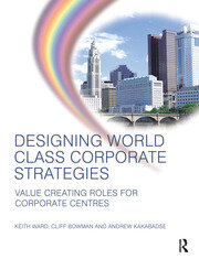 Designing World Class Corporate Strategies book cover