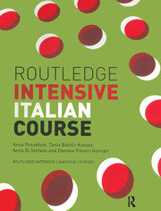 Routledge Intensive Italian Course book cover
