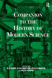 Companion to the History of Modern Science book cover