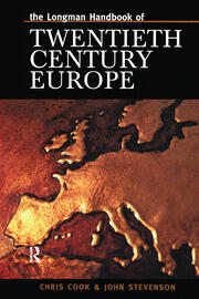 Longman Handbook of Twentieth Century Europe book cover