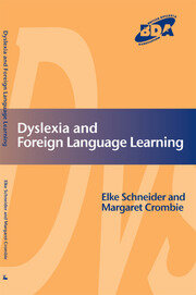 Dyslexia and Modern Foreign Languages book cover