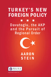 Turkey's New Foreign Policy: Davutoglu, the AKP and the Pursuit of Regional Order book cover