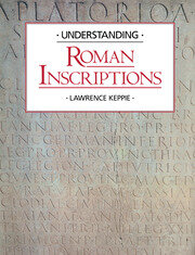 Understanding Roman Inscriptions book cover