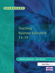 Teaching Business Education 14-19 book cover