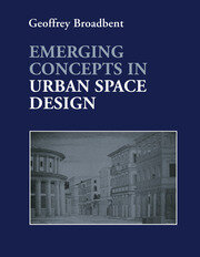 Emerging Concepts in Urban Space Design book cover