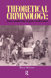Theoretical Criminology from Modernity to Post-Modernism book cover