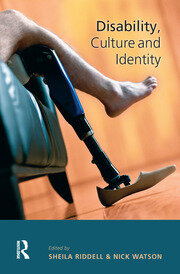 Disability, Culture and Identity book cover