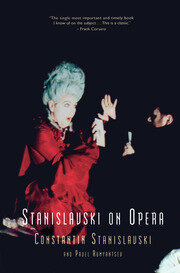 Stanislavski On Opera book cover