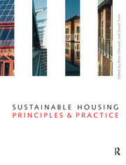 Sustainable Housing: Principles and Practice book cover