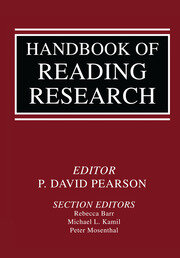 Handbook of Reading Research book cover