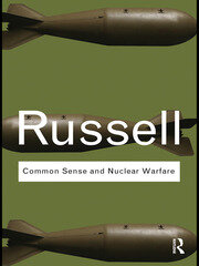 Common Sense and Nuclear Warfare book cover