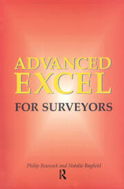 Advanced Excel for Surveyors book cover