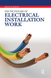 The Dictionary of Electrical Installation Work book cover