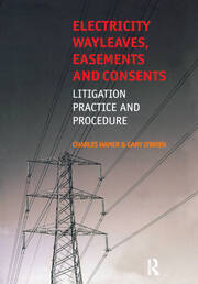 Electricity Wayleaves, Easements and Consents book cover