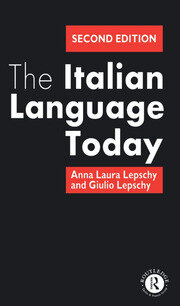 The Italian Language Today book cover