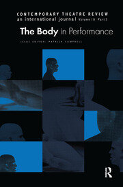 The Body in Performance book cover
