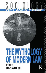 The Mythology of Modern Law book cover