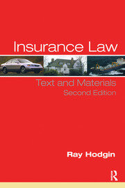 Insurance Law: Text and Materials book cover