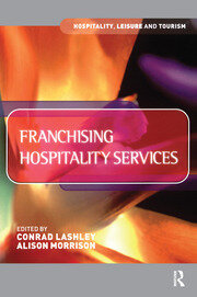 Franchising Hospitality Services book cover