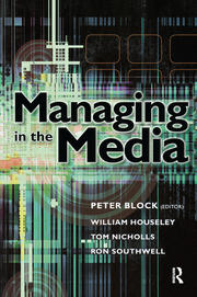 Managing in the Media book cover