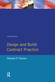 Design and Build Contract Practice book cover