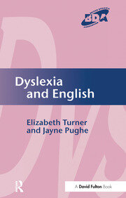 Dyslexia and English book cover