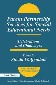 Parent Partnership Services for Special Educational Needs: Celebrations and Challenges book cover