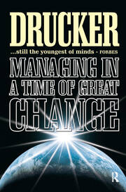 Managing in a Time of Great Change book cover