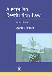 Australian Restitution Law book cover