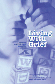 Living With Grief: Children, Adolescents and Loss book cover