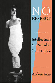 No Respect: Intellectuals and Popular Culture book cover